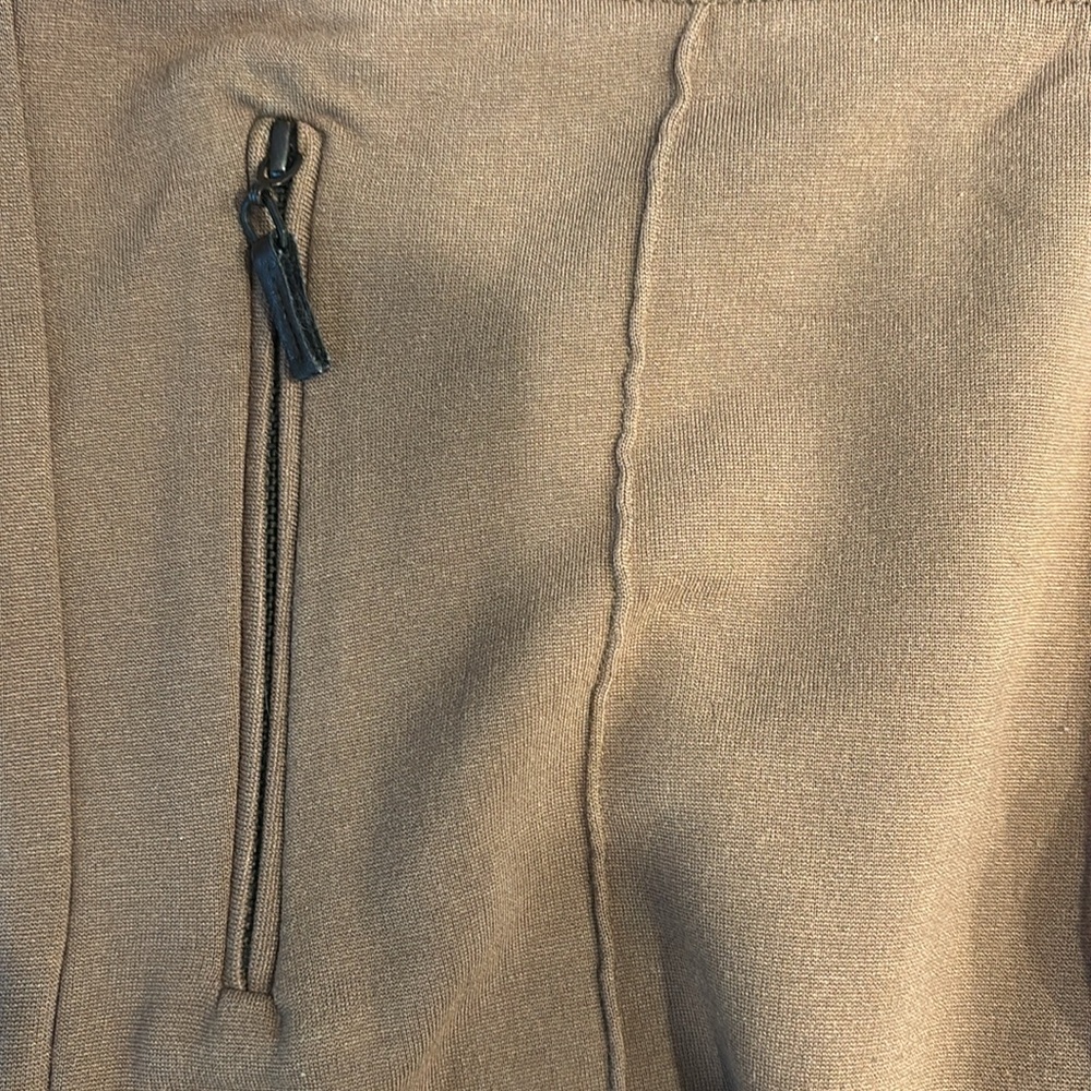 Zara Basic Tan Riding Leggings - Picture 3 of 5